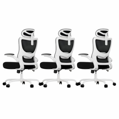 Image of Marsail Ergonomic Office Chair with 3D Armrests, Pack of 3