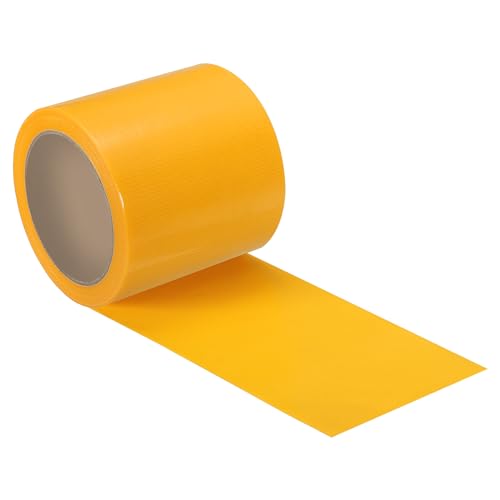PATIKIL Gaffers Tape 4 in x 22 Yards, Waterproof Gaffer Floor Tape No Residue Non-Reflective Easy Tear for Indoor Outdoor Photography Electrical Cord Industrial Use, Yellow