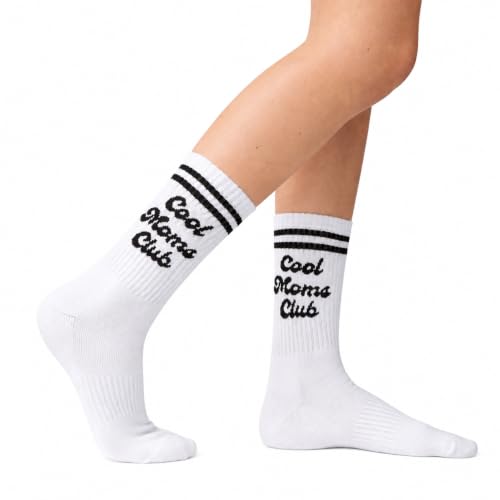 Crewzies Cool Moms Club Socks for Women, Gift for Mom - image 5