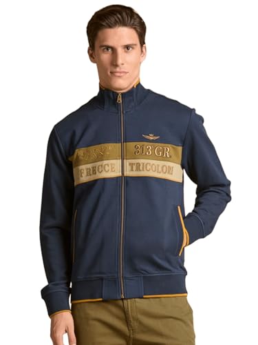 Sweat à capuche tricot Aeronautica Militare FE2066 homme
