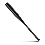Secotan Baseball Training Bat - Ultra Lightweight Bat - Durable and Sturdy Aluminum Bat - Ideal for Softball Hitting Practise - Versatile Design Bats (28inch, Black) (Black)