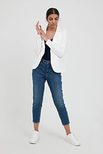 ICHI IHLIKE TO2 Top mit SpitzeJersey Top Damen Shirt, Größe:S, Farbe:Total Eclipse (14044) – Ansicht 3