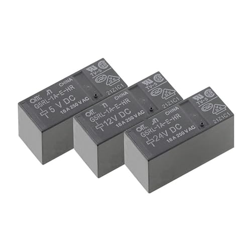 Relé G5RL-1A-E-HR-12VDC componente electrónico interruptor 16A para PCB lote de 2 2