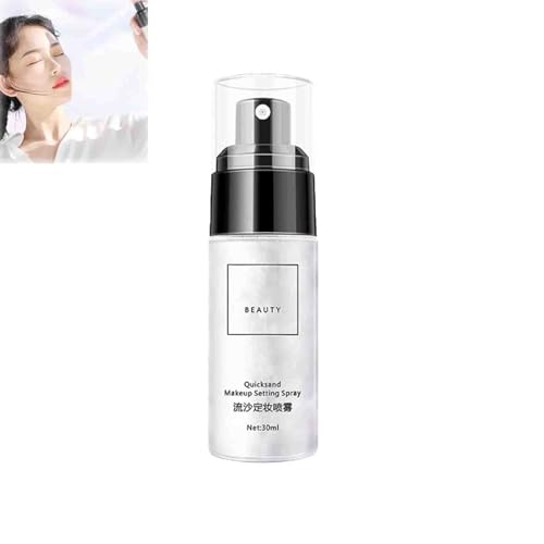 TANOOS Mattifying Waterproof Setting Spray, Quicksand Makeup Setting Spray, Make Up Setting Spray For Face Waterproof, All-Day Makeup Setting Spray