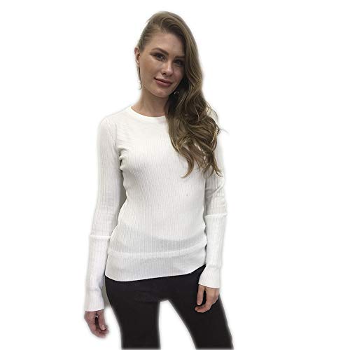 Blusa Feminina De Tricot Com Pelucia Trfi80733 Branco P