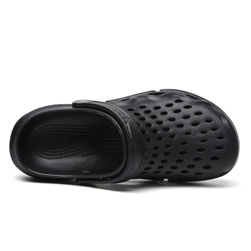 Image of SECHRITE Clogs for Men Garden Shoes Water Sandals Mens Mules and Clogs Shower Slippers Waterproof Summer Slides