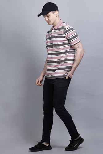 Image of GODFREY Half Cotton Polo T Shirt for Man with Pocket - Regular Fit Mens Collar Tshirt