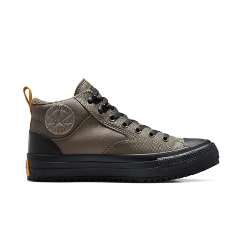 Image of Converse Unisex Adult Chuck Taylor All Star Malden Street Boot, Truffle /Harvest Moon /Black, 7 Womens /5 Mens