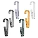 PRETYZOOM 6pcs Multifunctional Hook Clip Underwear Hanger Clothes Clips Adjustable Hangers Plastic Hangers Pants Hanger Clothes Pin Bag Hat Hook Underwear Rack Travel Abs Clothing
