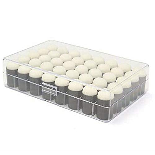 Ubersweet® Imported 40Pcs Finger Sponge Dauber Painting Ink Pad Stamping Brush Craft Case Art T X5W9_110056-picture-13