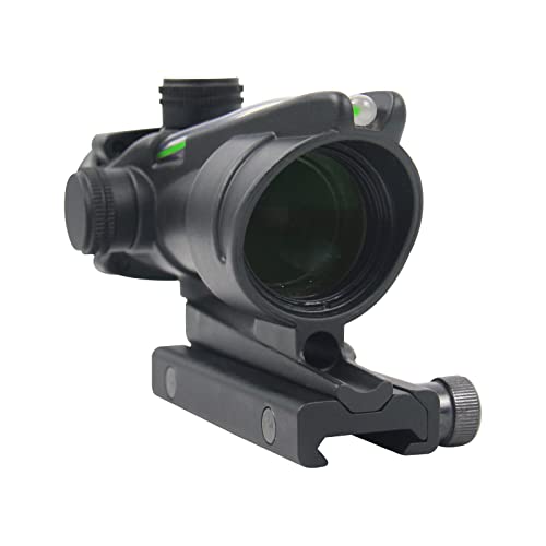 XMNYGJ ACOG Semicircle Green Fiber 4x32 Magnification Rifle Scope… XMNYGJ ACOG Semicircle Green Fiber 4x32 Magnification Rifle Scope…