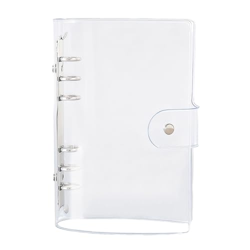 CHANGJIQ NAoC_[Jo[ A6 6 PVC 6 VXe蒠Jo[ 蒠 m[gubNVF tH_[ V[ ~j  h ی ^O tB\ Xibv{^  (Vo[, A6)