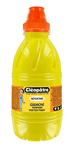 Cléopâtre - PGBB500-8 - Peinture Gouache Néfertari - Jaune Primaire 500ml