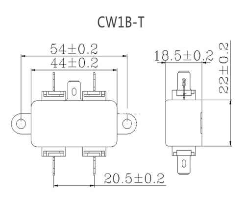 Filtre d'alimentation monophasé CW1B-06A-T pour bloquer les interférences - 3