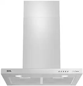 Coifa e Depurador de Parede Eos 60cm Cheff Gourmet Slim Tipo T Inox Eco61pti 220v