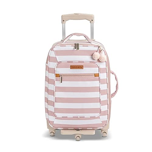 Mala de rodinha de maternidade Brooklin Rosa - Masterbag Baby