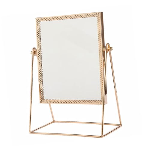Espejo de Maquillaje Decorativo Cuadrado con Diseño Floral miniatura 2