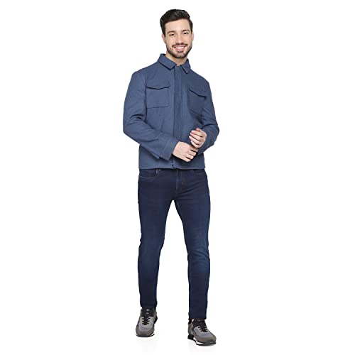 Image of Blackberrys Men's Solid A-Line Coat