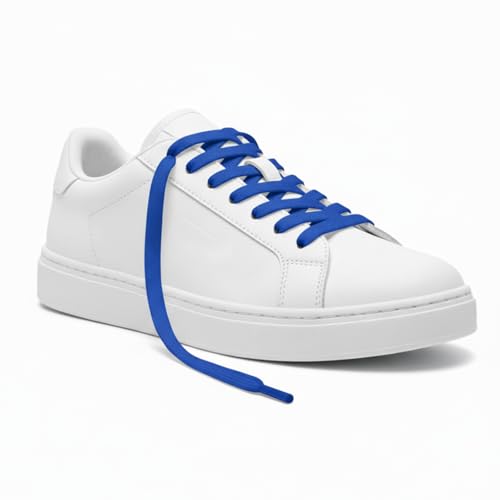 Image of Heavy Duty Flat Shoe Laces for Men & Women | Comfortable, Strong Grip & Stylish Sneaker Laces