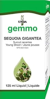 UNDA Gemmo Therapy - Sequoia Gigantea - Giant Sequoia Young Shoot Extract - 125 ml Liquid
