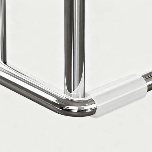 Soporte para tabla de cortar, organizador de platos y bandejas de acero inoxidable 7