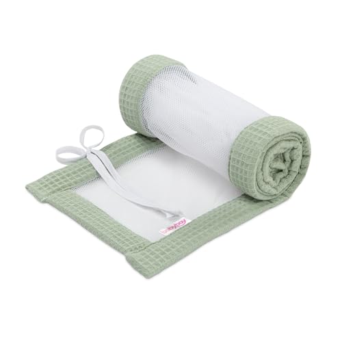 babybay Nestchen Mesh-Waffelpiqué passend für Modell Original, jadegrün
