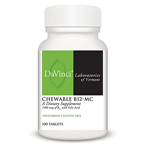 DaVinci Laboratories Chewable B12-mc, 100 Count