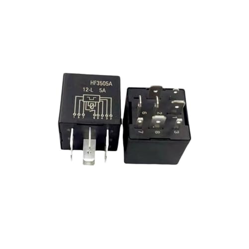 POWTAXBJGD HF3505A 12-L 5A for Automobile Rear Fog lamp Relay 8-pin Flapper