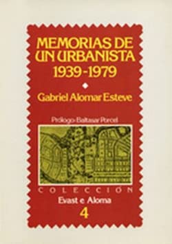Portada de Memorias urbanista 1939-1979