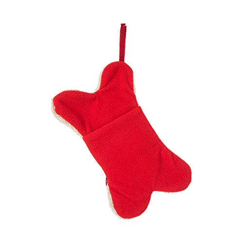 Glitzhome-125-L-Bone-Shaped-Christmas-Stocking-Hooked-Xmas-Stocking-for-Christmas-Decorations-and-Party-Accessory Glitzhome 125 L Bone Shaped Christmas Stocking Hooked Xmas Stocking for Christmas Decorations and Party Accessory