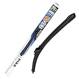 PIAA(ピア) ワイパーブレード 650mm 凄ふき 【SLIMVOGUE(スリムヴォーグ)】 グラファイトワイパー グラファイトコーティングゴム 替えゴム交換可能 1本入 呼番65A WSVG65A