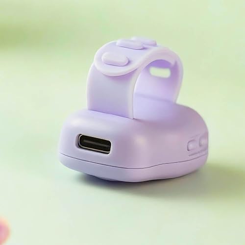 Image of Rechargeable Silent Finger Counter 6 Channels Digital Tasbih Tally Clicker with LED for Prayer Knitting Sports Gift