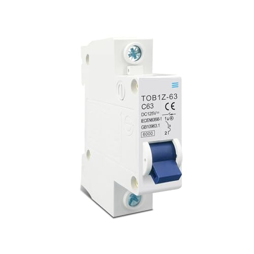 Mini disjoncteur DC 1P 125V 25A pour la protection de circuit continu - 2