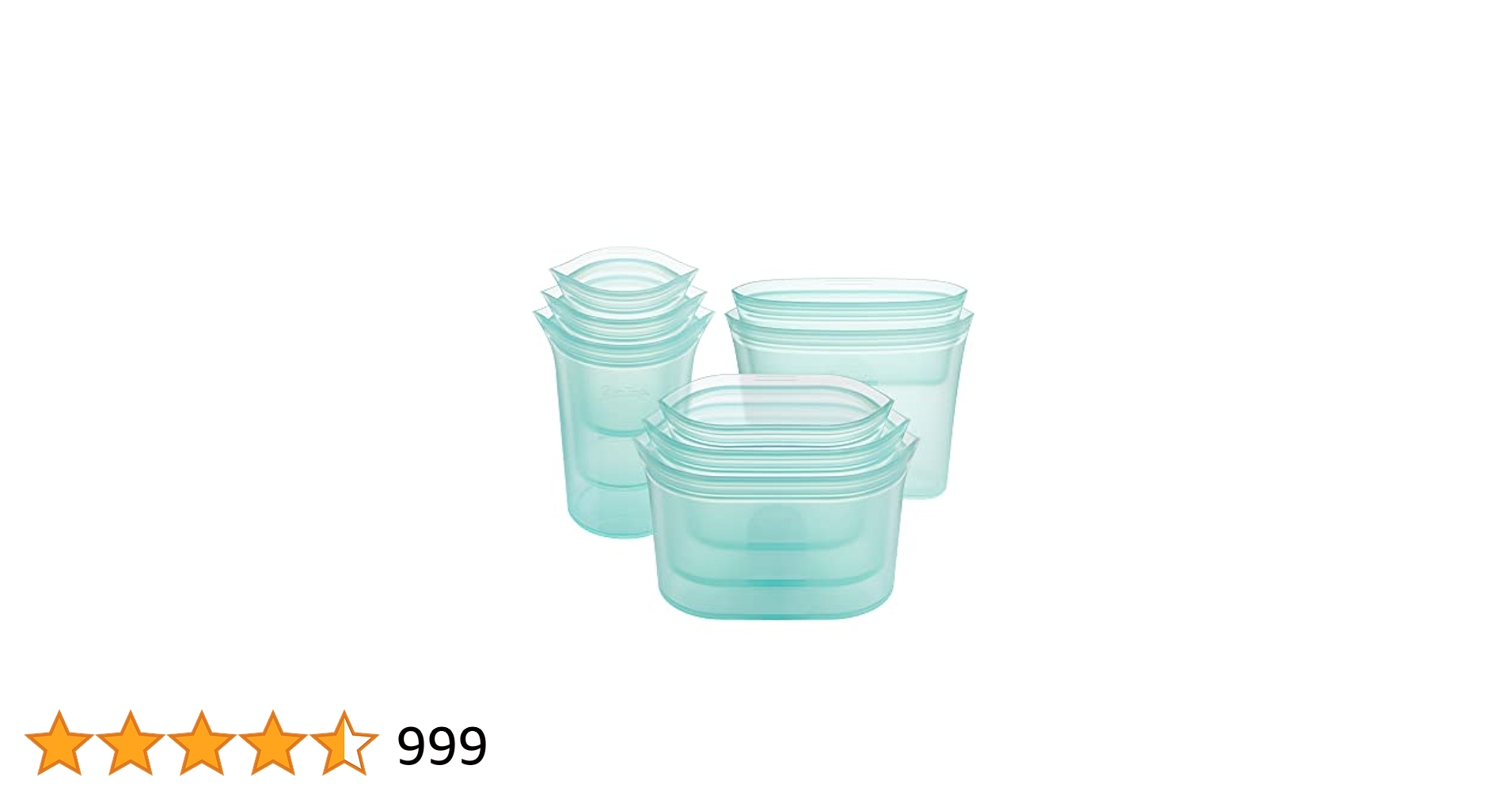 ジップトップ　ZIP TOP　シリコンバック　4個セット　グレー　キッチン用品 Amazon | Zip Top (ジップトップ) 繰り返し使える食品保存袋 8点