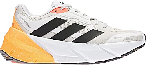 adidas Men's Adistar Low Running Shoes, Grey One/Carbon/Flash Orange US 6.53