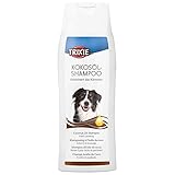 Trixie Champú con Aceite de Coco, Pelo Largo, 250 ml, Perro