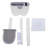 [Placement instantané] La brosse de nettoyage de salle de bain ne nécessite aucune installation ni perçage, permettant un placement instantané sur la plupart des surfaces lisses.la configuration sans tracas garantit une organisation facile et un accès rapide.parfait pour ceux qui apprécient la commodité et l’efficacité dans leur routine de nettoyage.