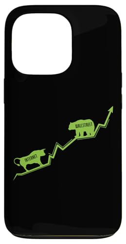 Wall St. vs Internet Bull vs. Bear �V���[�g�Z���[ �X�}�z�P�[�X iPhone 13 Pro �p