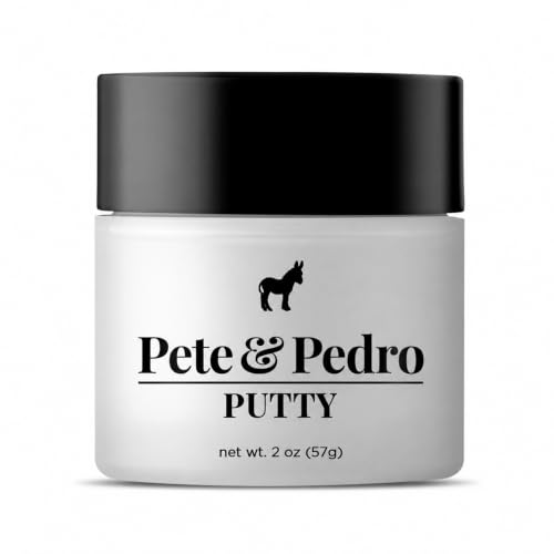 Pete &amp; Pedro Hair Putty Strong Hold, Low Shine, Matte Finish Hair Clay 2 oz