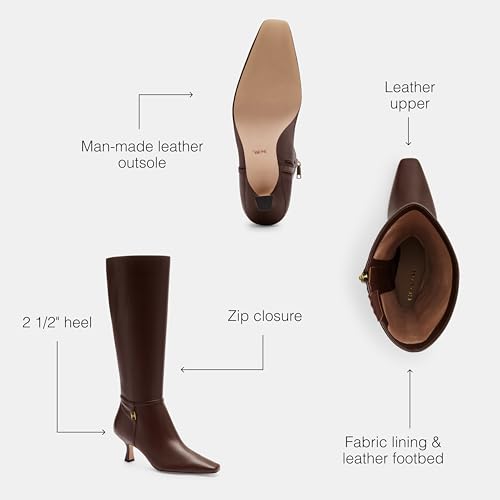 COACH Women's Wide Calf Raquel Boot3