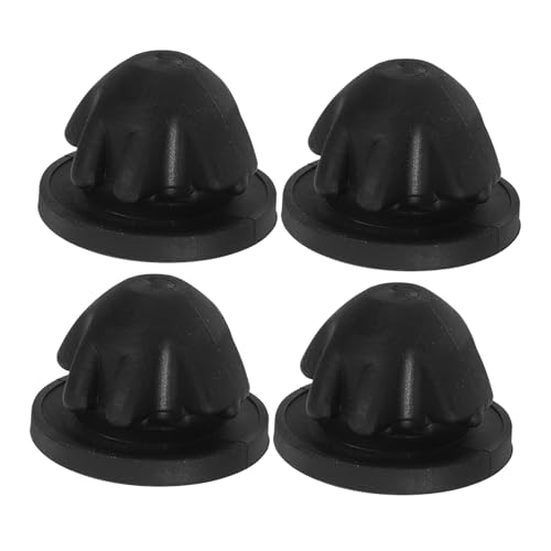 iplusmile 4 piezas Almohadillas de Goma para Cubierta de Motor Amortiguadores Anticolisión Resistentes Soporte Estable para Capó Protección Duradera para Automóviles Compatibles con Varias