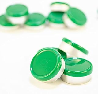 20MM / 13MM Dual/Single Tone Flip Top Seals[Caps] (20MM, Dark Green, 100)