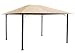 Produktbild QUICK STAR Metall Garten Pavillon Nizza 3x4m Antik Partyzelt Sand