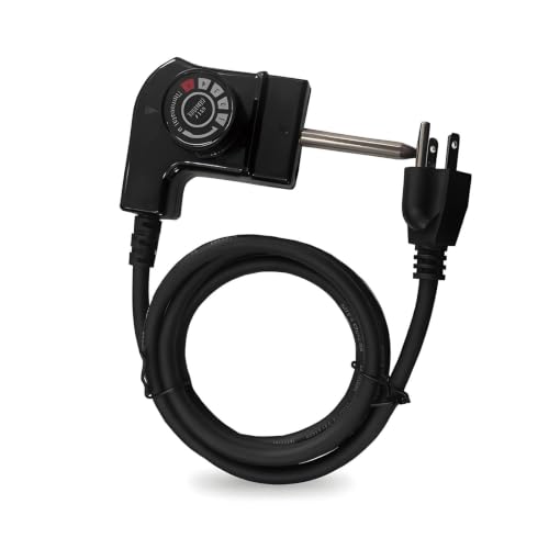Adjustable Thermostat Probe Cord Compatible with Electric Smokers, Griddles