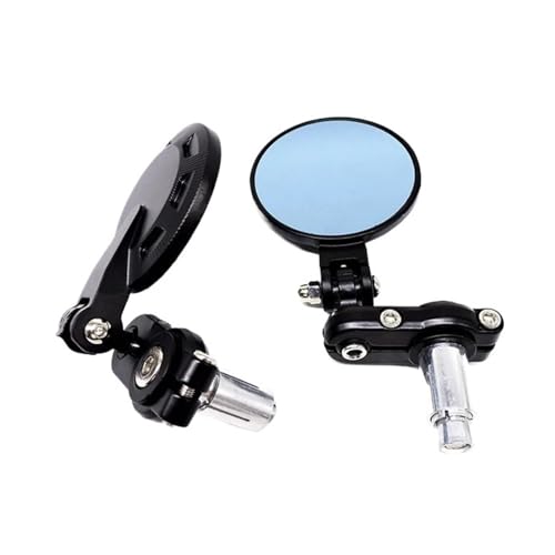Espejos retrovisores Cafe Racer redondos para manillar de moto Keeway Superlight 125 y Yamaha
