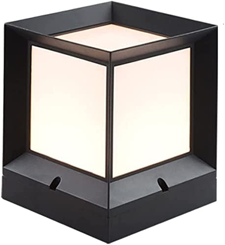 Farola exterior IP65 WQHPLMD antioxidante que soluciona los apagones por lluvia en jardines