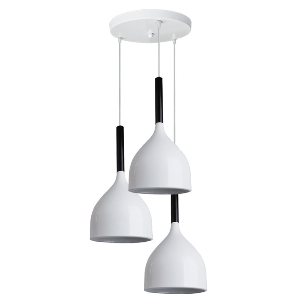 Lampe suspendue cône réglable pour éclairer votre table de salle à manger