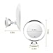 FASCINATE Espejo Maquillaje con Luz LED Aumento 10X Afeitado Aumento con Luz,...