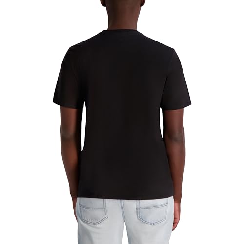 KARL LAGERFELD Men's Short Sleeve Crewneck Graphic T-Shirt4