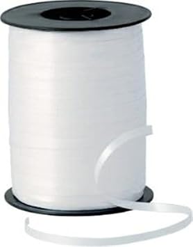 Decorative Ribbon Ribbon 5 mm x 460 mt, White